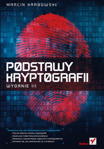 Okładka ksiązki "Podstawy kryptografii" 